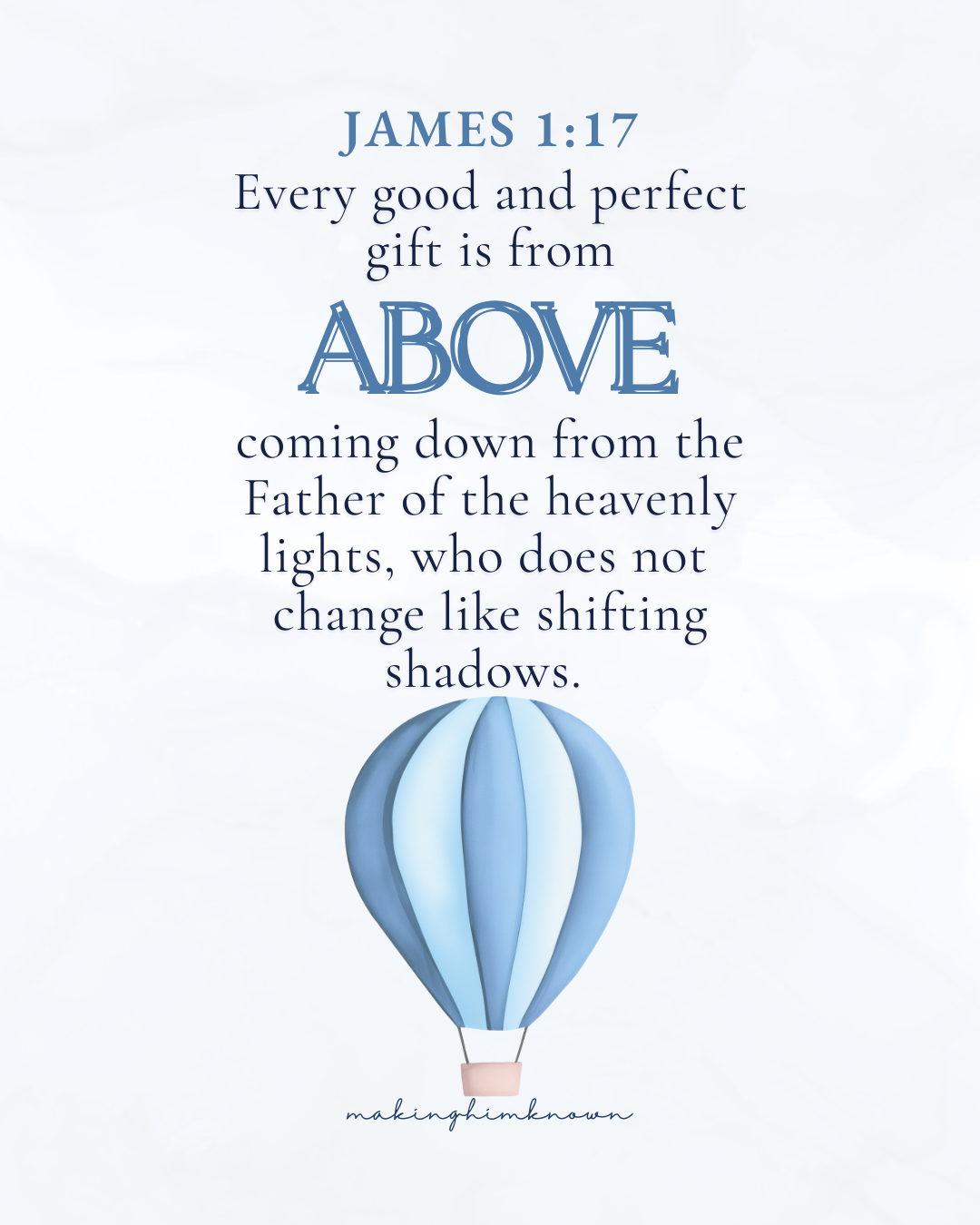James 1:17 Meaning: What "Shifting Shadows" Reveals About God - Making